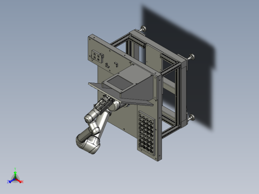 机器人展览机设备