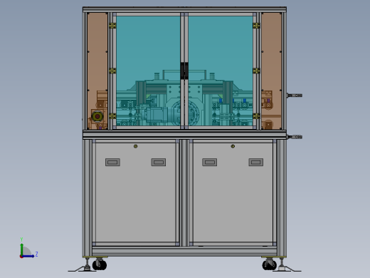 面板翻转输送设备含bomsw16可编辑左视缩略图