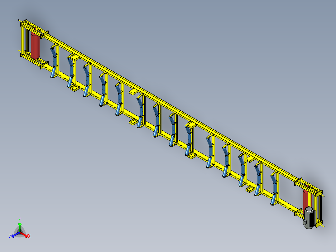 10米输送机内部结构