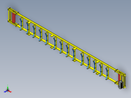 10米输送机内部结构