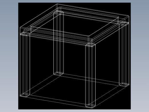 室内家具和灯具等的模型五-K-T05