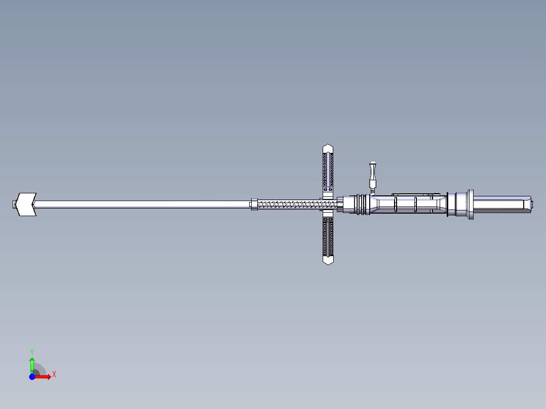 巴雷特m24狙击步枪前视图