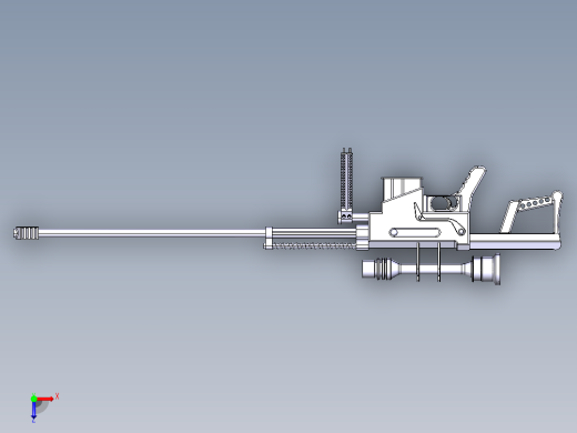 巴雷特m24狙击步枪俯视缩略图