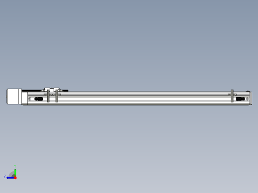 Toyo东佑达直线模组-ECH5-550-BR+煞車右视缩略图