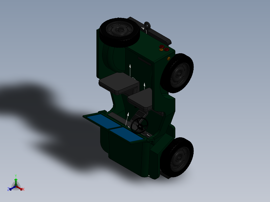 汽车模型（含工程图）.zip