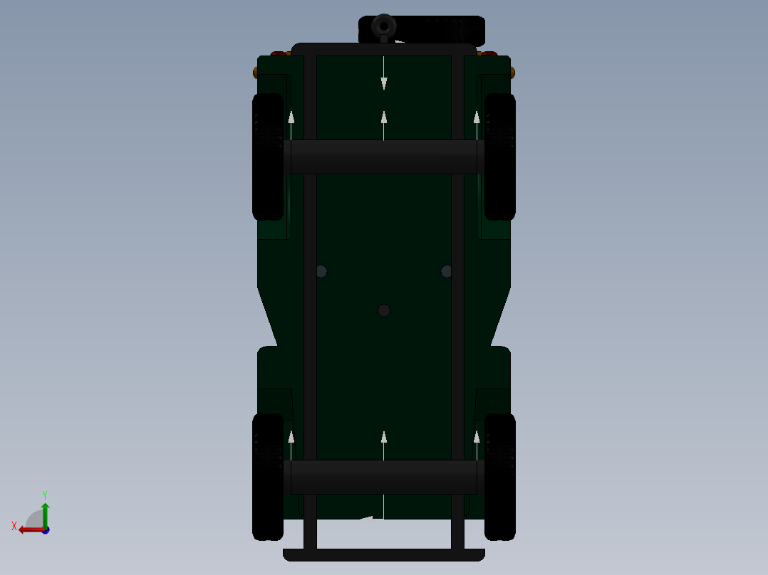 汽车模型（含工程图）.zip后视图