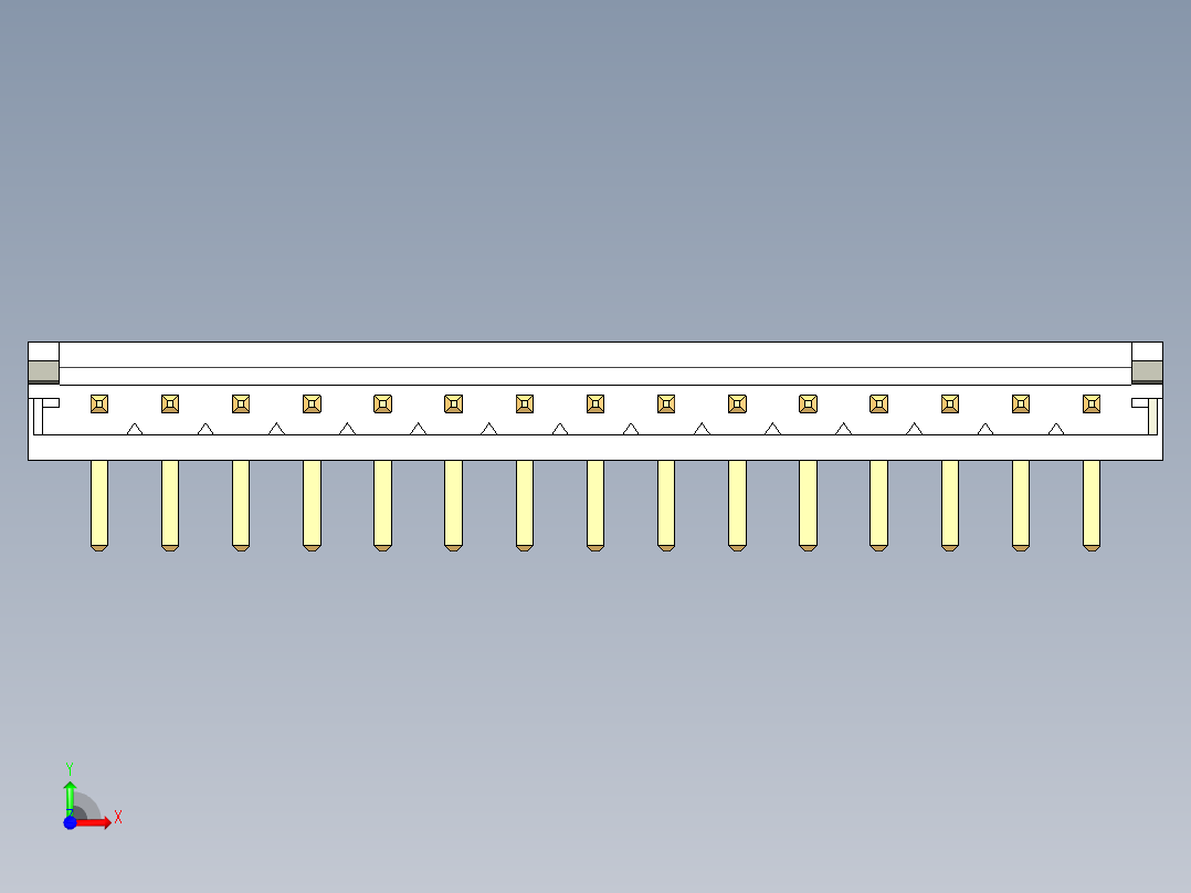 JST-S15B-EH-A前视图