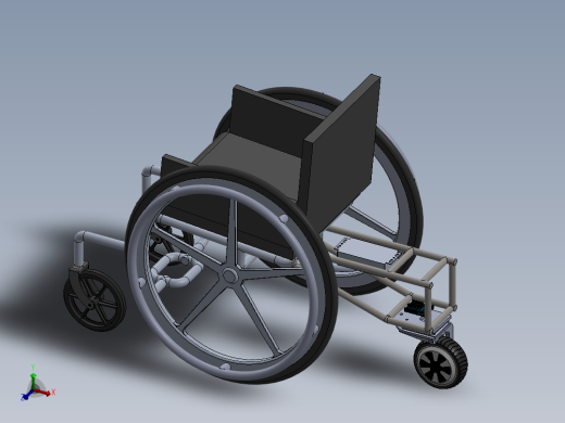 轮椅设计sw