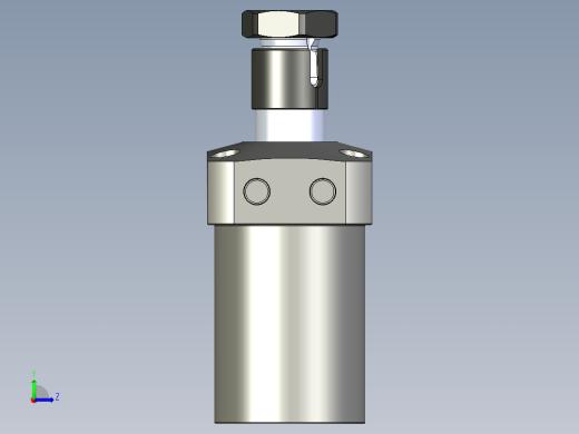 KOSMEKLHS0550-SR-Y45多系列多零件图纸模型左视缩略图