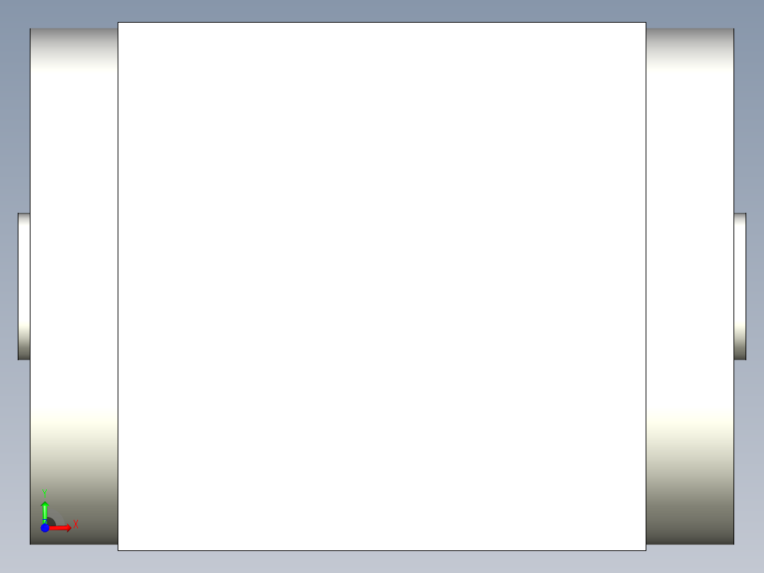 换向器PW90双孔 PGH90-L2 14-50-70-M4.stp前视图