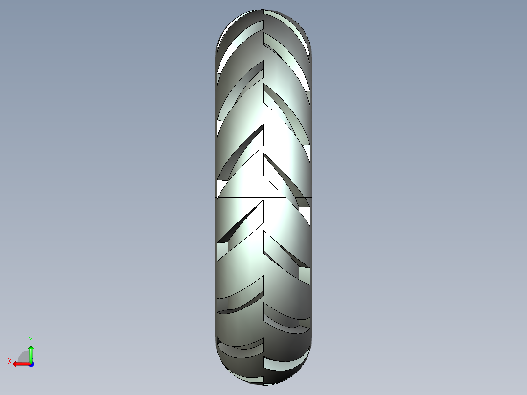 自行车铝合金车轮后视图