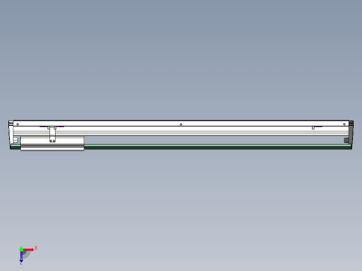 威洛博VL系列直线电机模组-VL22H3-S850俯视缩略图