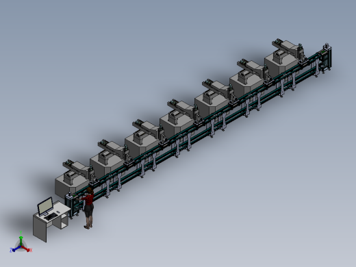 CNC加工线正等轴测缩略图