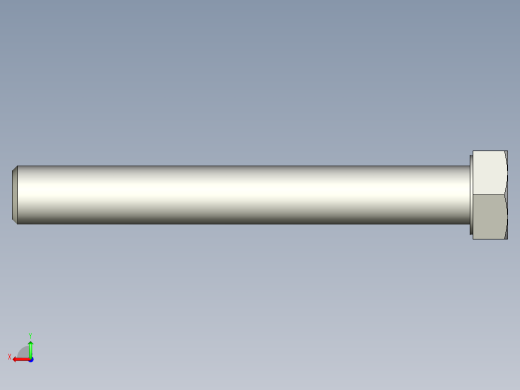 螺钉-DIN_931-M18x2.5x140_27.stp后视缩略图