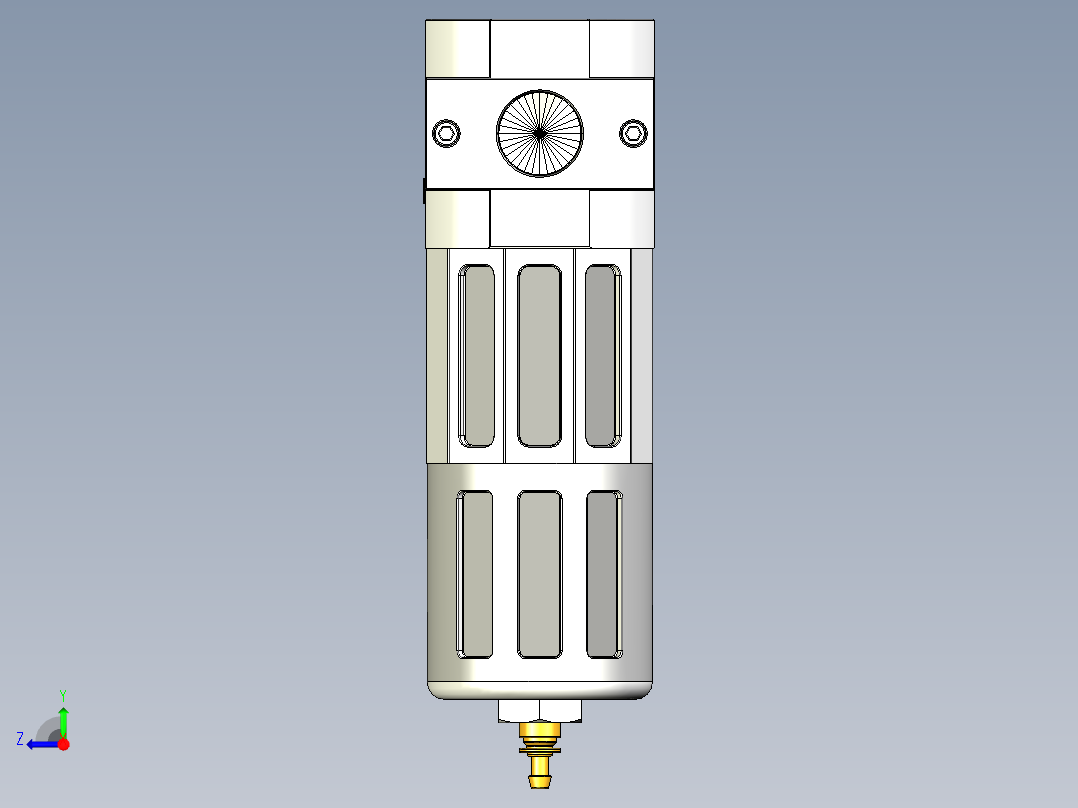 油水分离器AF BF LF系列13款右视图