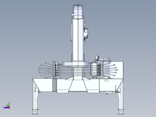 suzu frr90ne4带吊的货车3D模型图纸 STEP格式右视缩略图