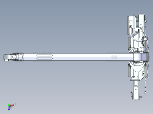 suzu frr90ne4带吊的货车3D模型图纸 STEP格式俯视缩略图