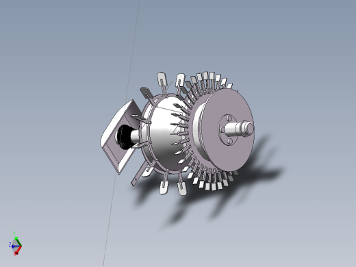 离心式选粉机设计含三维图=760153