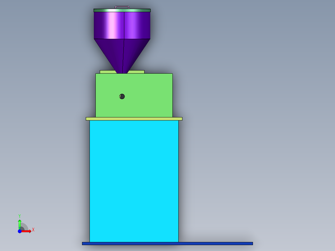 新能源汽车电源线包胶机前视图