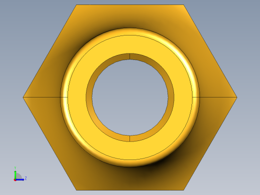 扩口式工业通用硬管接头Long Forged Nut 14FL-4左视缩略图