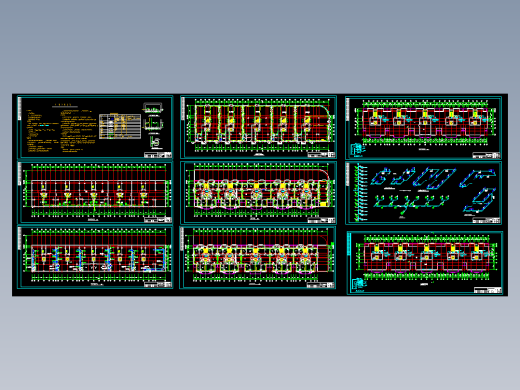 高层采暖及防排烟设计图