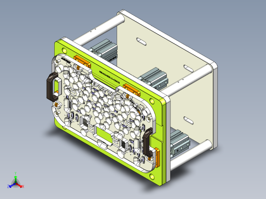 REACHER-C笔记本CNC工装夹具三维模型-CNC5-0614正等轴测缩略图