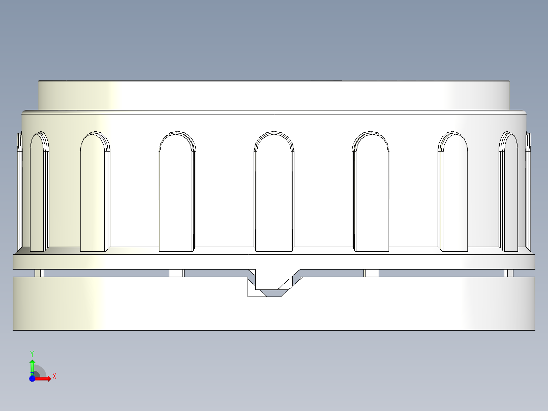 瓶盖、盖子(26)前视图
