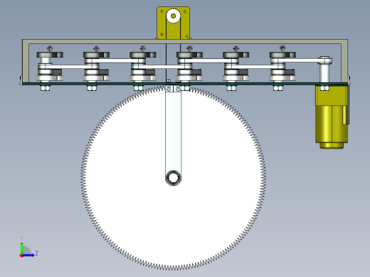 小型全自动杀鱼机Creo4左视缩略图