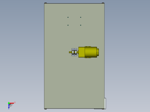 小型全自动杀鱼机Creo4俯视缩略图