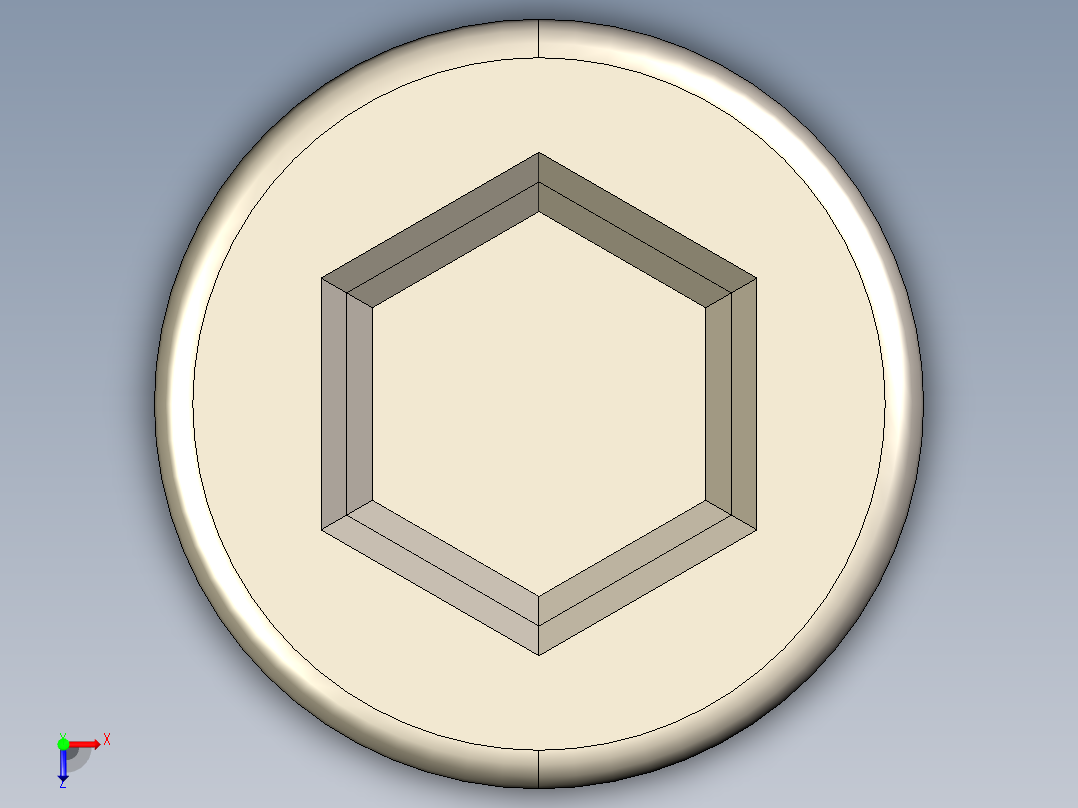 Screw_DIN_912_M1.6x6F_A2.STEP公制内六角螺钉俯视图