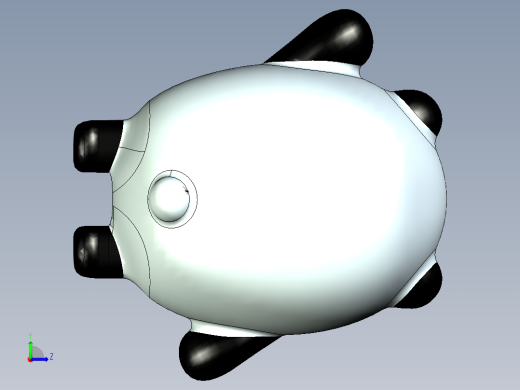 冰墩墩加工左视缩略图