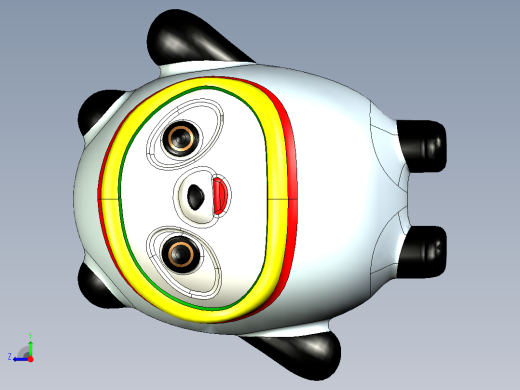 冰墩墩加工右视缩略图