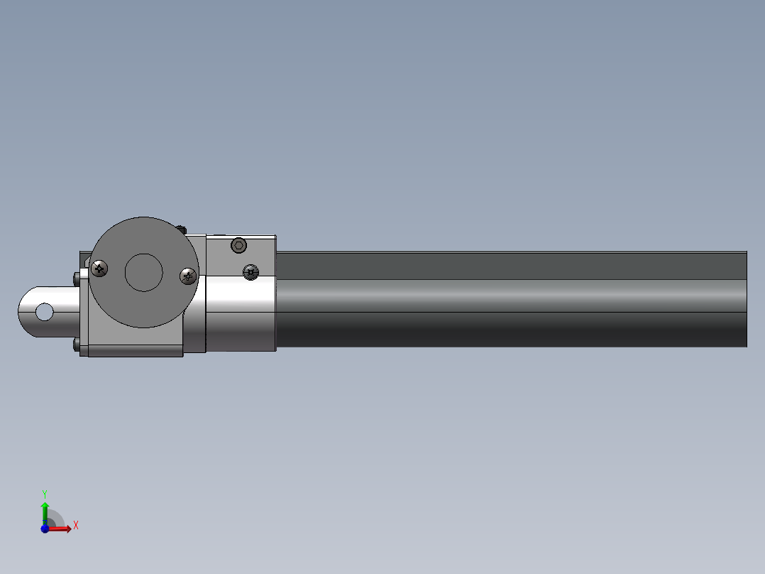 250 推杆电机（常规）前视图