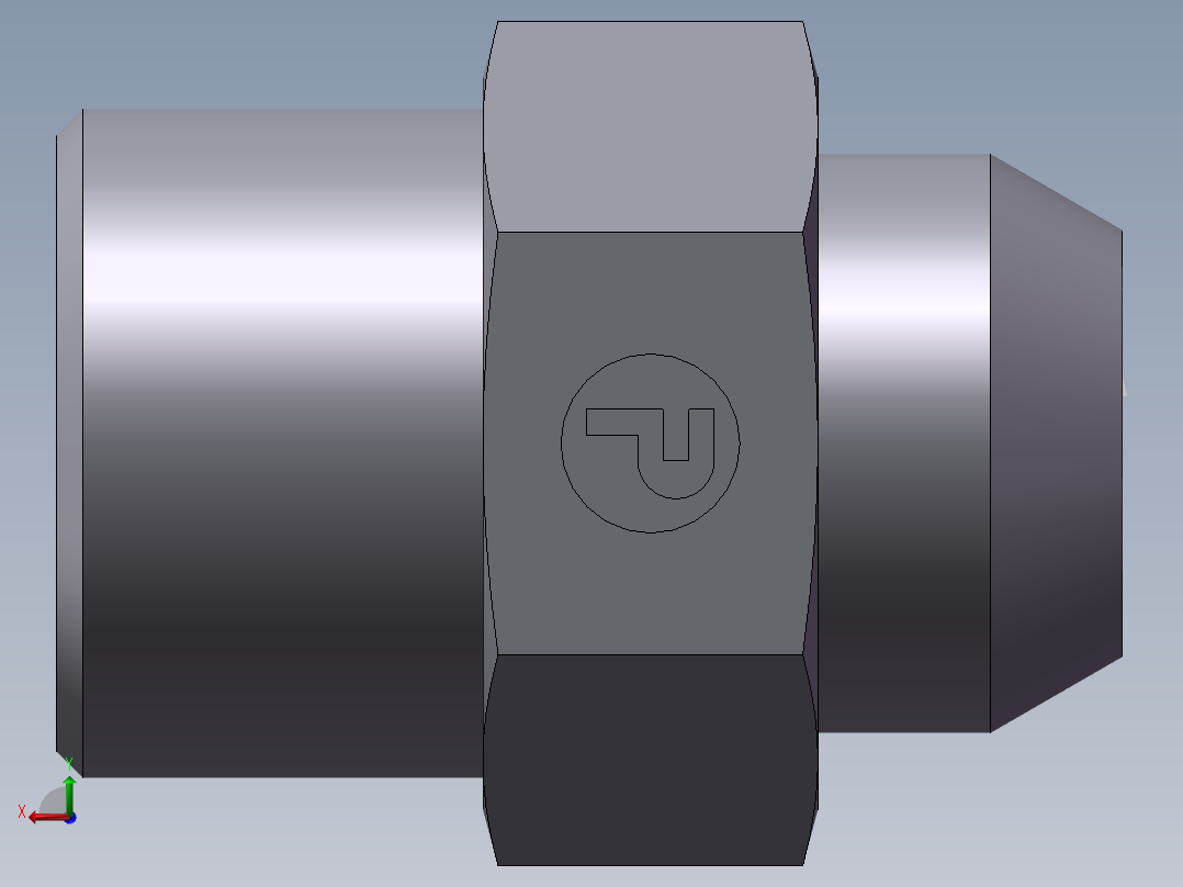 焊接直接头、1DW-22-14后视图