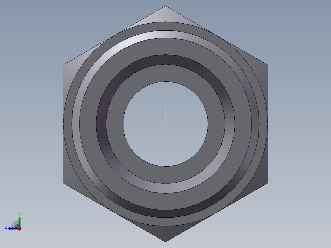 焊接直接头、1DW-22-14右视图