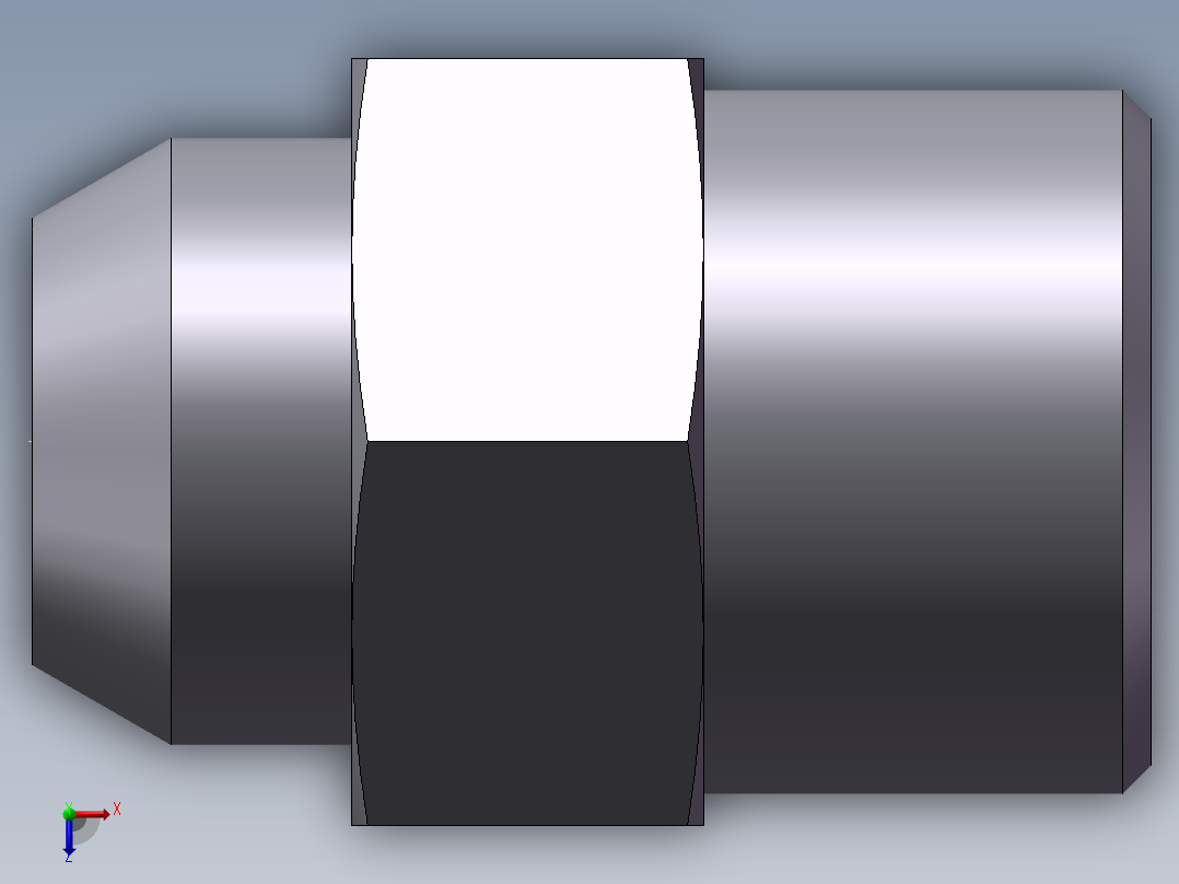 焊接直接头、1DW-22-14俯视图