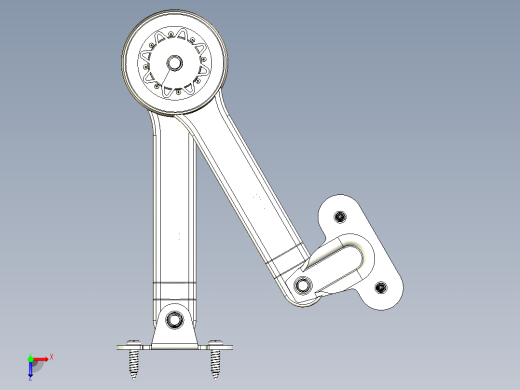 随意停（任意停）橱柜门支撑俯视缩略图