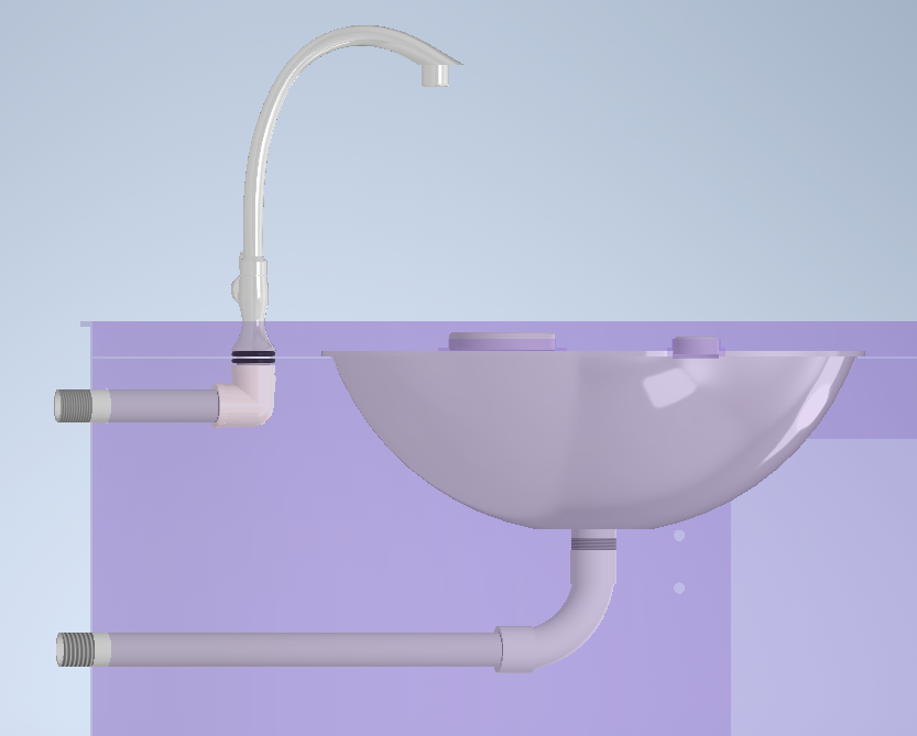 A2004010-鼓形洗手盆  鼓形制造的洗手盆