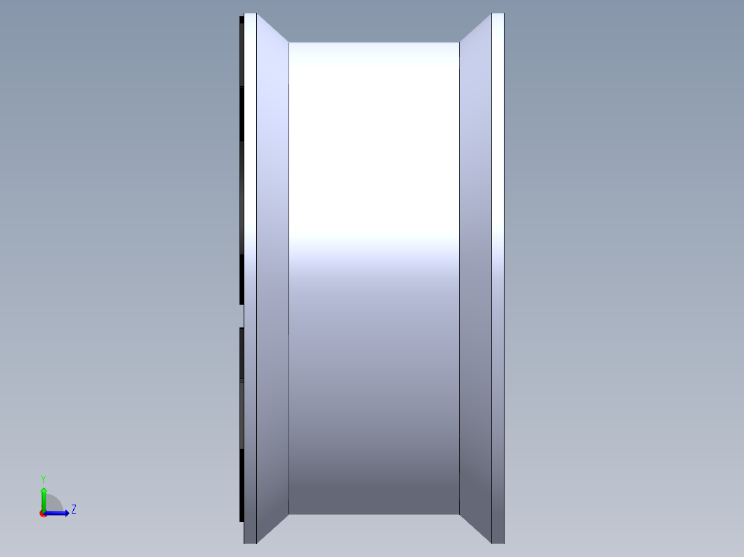 轮毂、轮胎(54)左视图