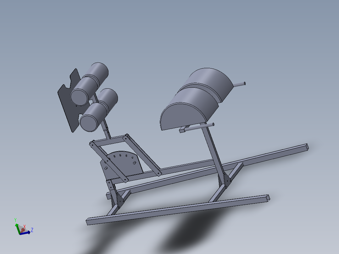 A3003756-GHD 用于 Crossfit 训练健身器材主视图