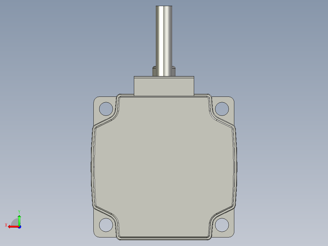 马达 ECMA-C30602ES后视图