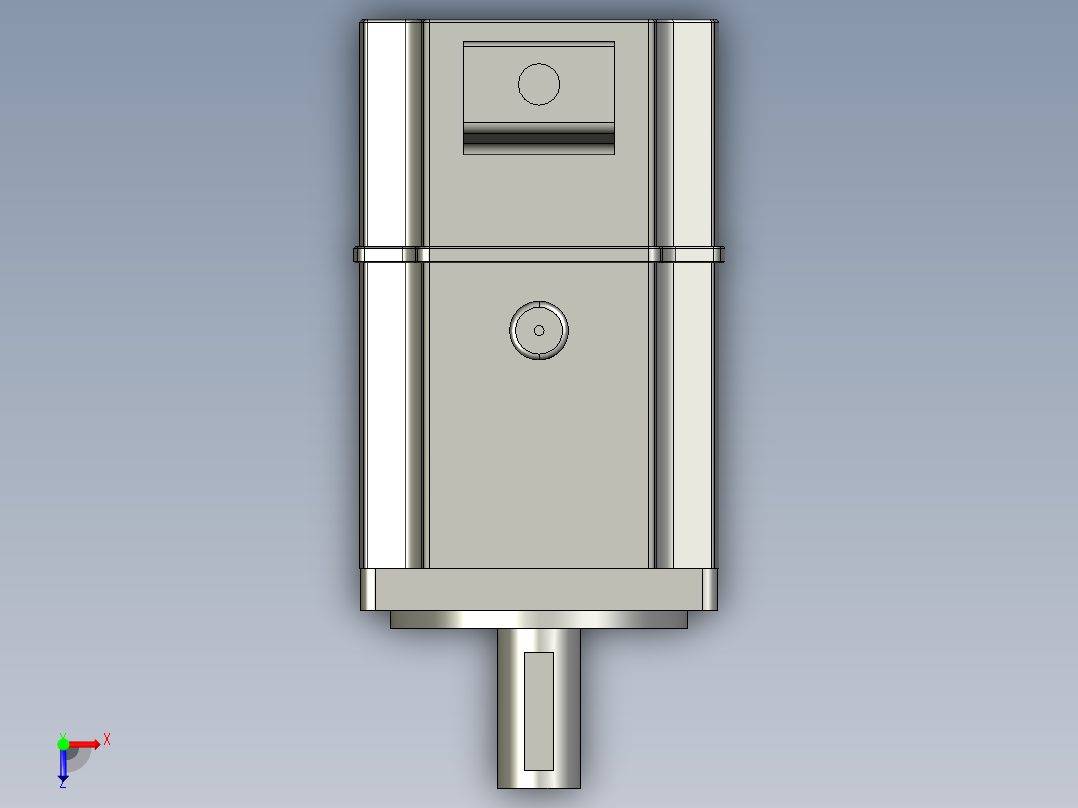 马达 ECMA-C30602ES俯视图