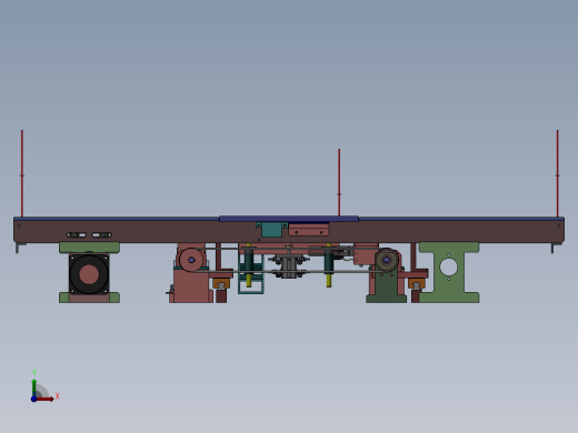 1.09米宽度可调输送机前视缩略图