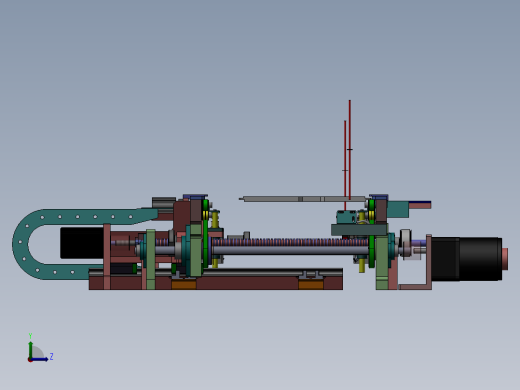 1.09米宽度可调输送机左视缩略图