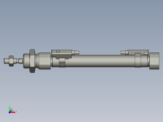 进料推料气缸MI12x80SU_0_+_CS1-M-2_前视缩略图