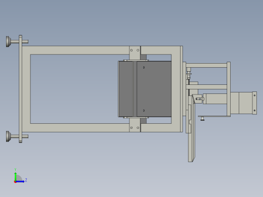 双边自动送料裁断机左视缩略图
