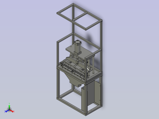 汽车门窗外水切密封条冲孔模设计正等轴测缩略图