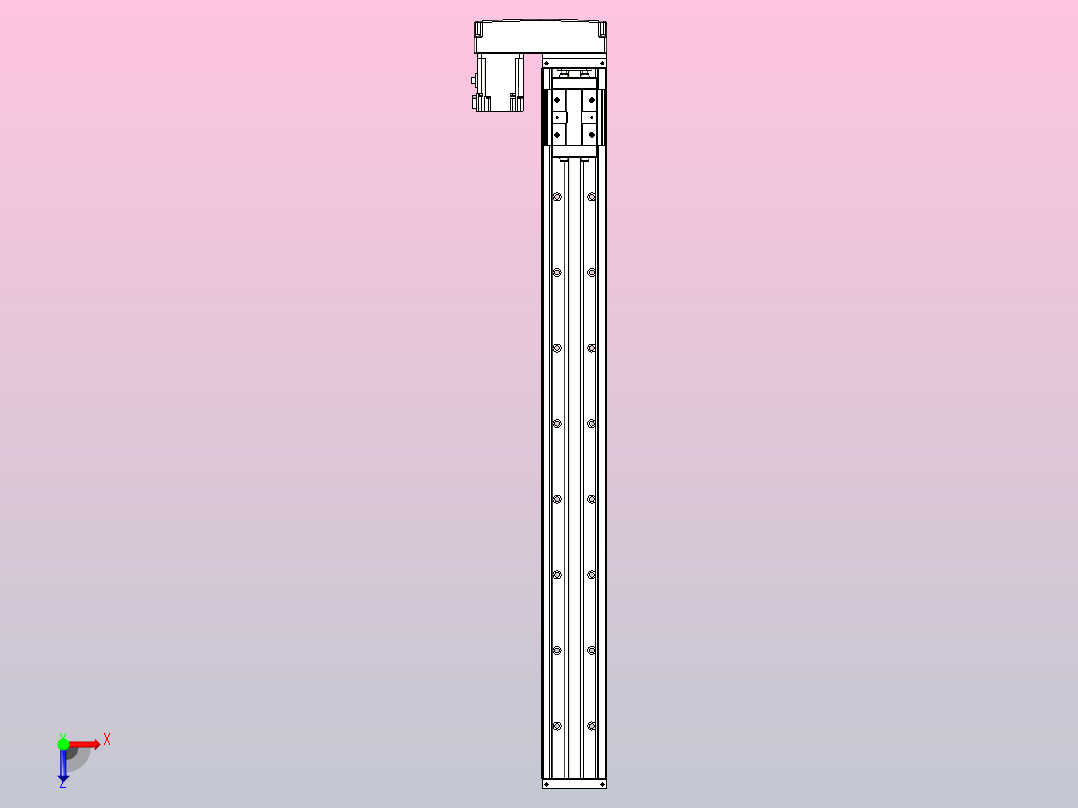 钢基模组TPA-KSR-8610C-940A1-ML-H0俯视图