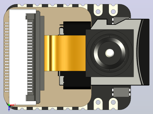 Seeed Studio XIAO ESP32S3 Sense采用双核ESP32S3芯片，支持Wi-Fi和无线连接俯视缩略图