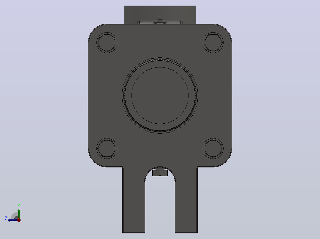 DS-G型旋转接头[DS-G40-20]后视图
